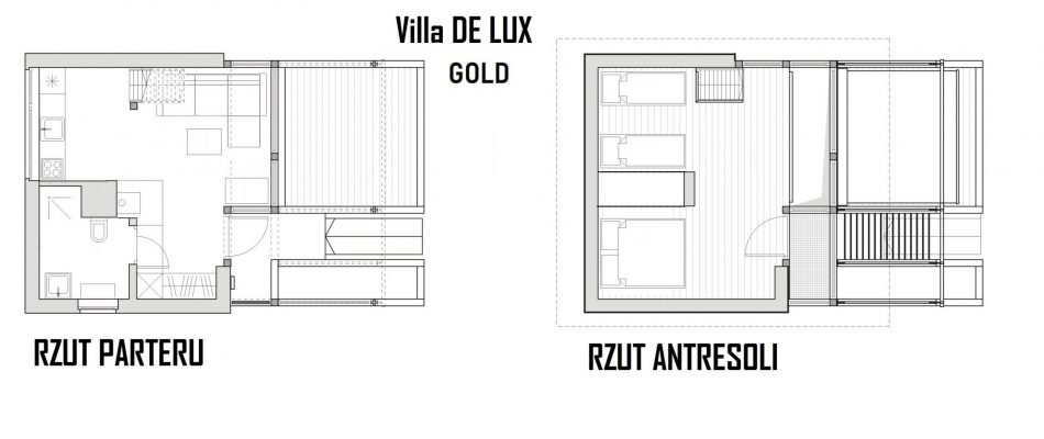 RZUTY VILLA DE LUX GOLD